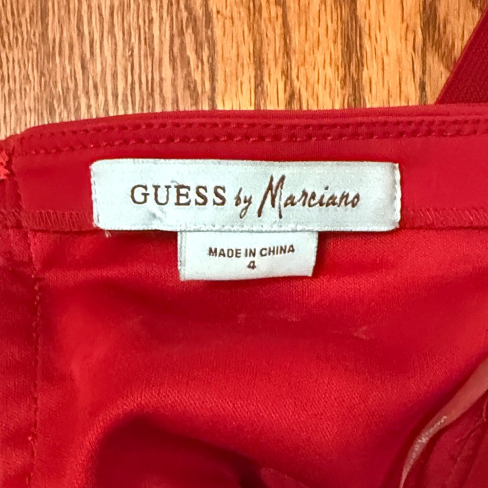 Guess by Marciano Red Midi Dress - Picture 5 of 5